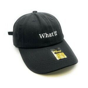 What if Dad Hat (Black)